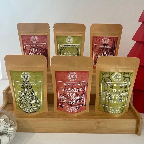 ($8) Rudolph the Red Nosed Reindeer - Candy Cane Black Tea - Picture 5 of 5